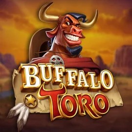 Buffalo Toro slot logo by ELK Studios at Monsterwin Casino