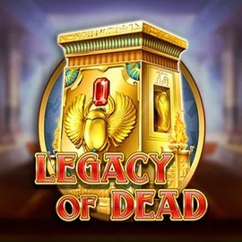 Legacy of Dead slot logo by Play’n GO at Monsterwin Casino