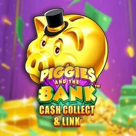 Try Piggies And The Bank Cash Collect &amp; Link slot by Origins on monsterwinscasino.com – logo image