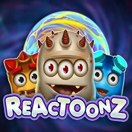 Slots logo of Reactoonz from Play’n GO at Monsterwin Casino
