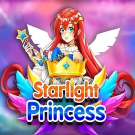 Starlight Princess slot logo by Pragmatic Play at Monsterwin Casino